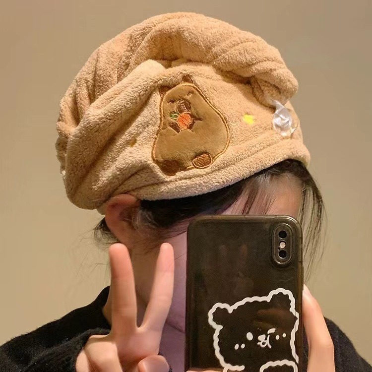 ผ้าขนหนูคลุมผมผ้าคอรัลฟลีซ ลาย - Spa Towel บทวิจารณ์และราคา