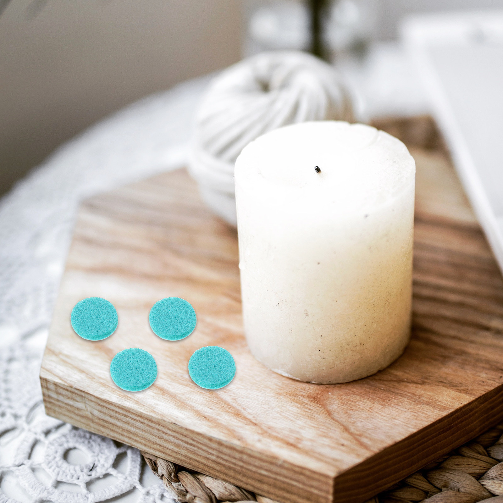 50 ชิ้น แผ่นสำหรับเครื่องพ่นอโ - Aromatherapy Diffuser บทวิจารณ์และราคา