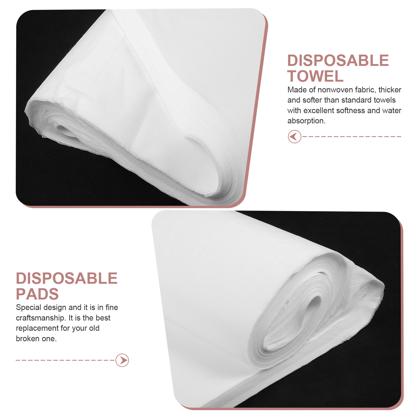ผ้าเช็ดตัวแบบใช้แล้วทิ้ง 100 ช - Spa Towel บทวิจารณ์และราคา